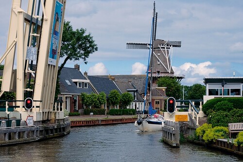 Auf der &quot;Staande Mast Route&quot; durch die Niederlande.