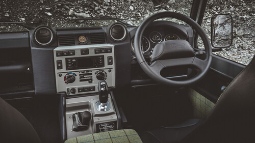 Land Rover Classic Defender Works V8, Sondermodell „Islay Edition“.
