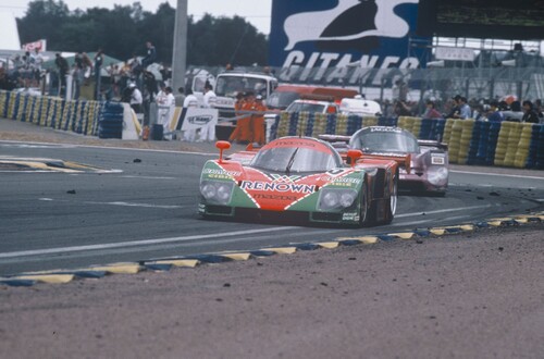 Mazda 787 B in Le Mans (1991).