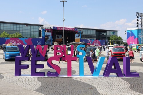 VW-Bus-Festival 2023 in Hannover.
