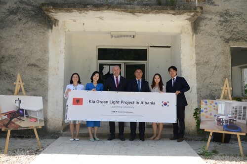 Kia startet ein Green-Light-Projekt in Albanien.