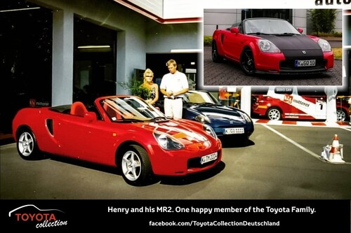 Social-Media-Fanbilder der „Toyota Familie“ .