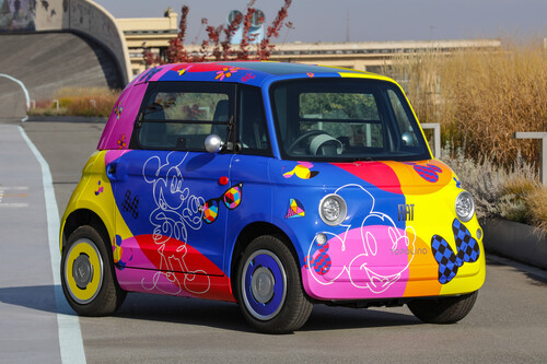 Fiat Topolino „Abstract Disney“.