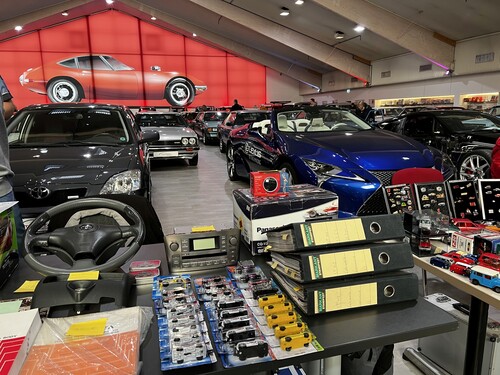 Tausch- und Sammlerbörse in der Toyota Collection.