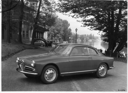 Alfa Romeo Giulietta Sprint von 1954.