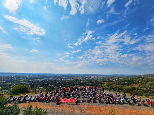 Ducati-Aktion „We ride as One“ in Südafrika.