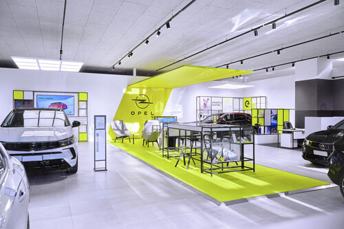 Neuer Markenauftritt der Opel-Autohäuser.