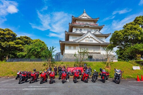Ducati-Aktion „We ride as One“ in Japan (2023).