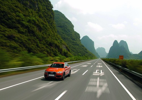 Audi Q3 in China.