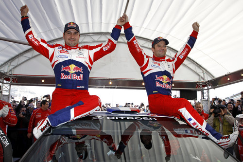 Sébastien Loeb und Daniel Elena.