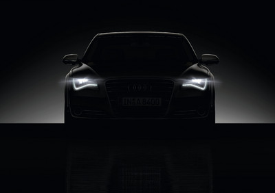 LED-Leuchte im Audi A8: Fernlicht.