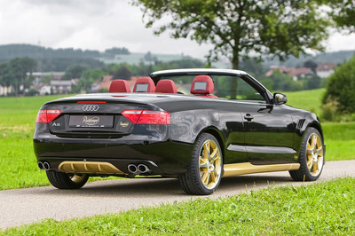 Abt Sportline baut für Radeberger eine spektakuläre Version des Audi A5 Cabriolets.