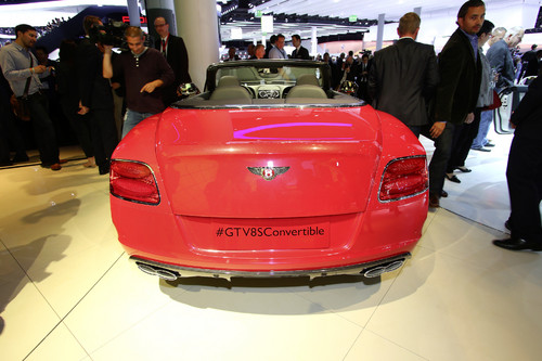 Bentley Continental GT V8 S Convertible.