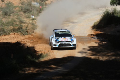 WRC-Lauf in Spanien.
