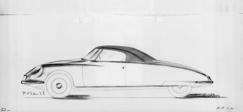 Citroen DS, Designstudie für Roadster.