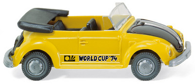 VW Käfer Cabrio „World Cup 1974“ von Wiking.
