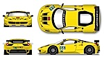 Dunlop sucht über einen Wettbewerb ein neues Designkonzept für den von dem Reifenhersteller gesponserten Ferrari 458 Italia von JMW Motorsport.