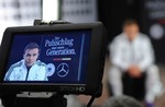 Mercedes-Benz dreht mit der Nationalmannschaft Spot für TV und Social Media. Mario Götze.