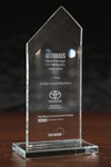Siegerpokal des Toyota-Versicherungsdienstes.