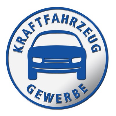 Logo vom Kraftfahrzeug gewerbe