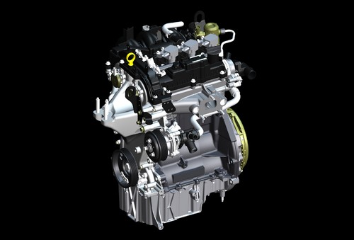 1,0-Liter-Eco-Boost-Dreizylinder von Ford.