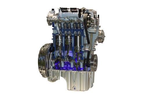 1,0-Liter-Ecoboost-Motor von Ford.