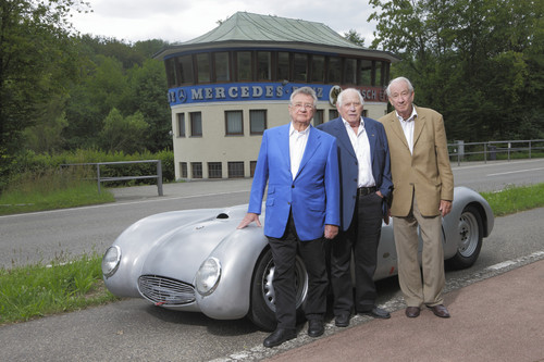 10 Jahre Solitude Revival: Hans Hermann, Herbert LInge und Eberhard Mahle (von links).