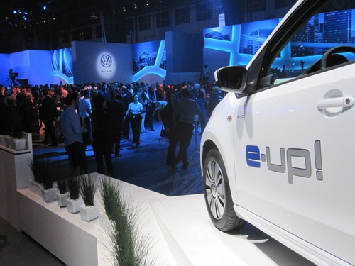 1000 Gäste beim Auftakt von „electrified!“: Volkswagen E-Up.