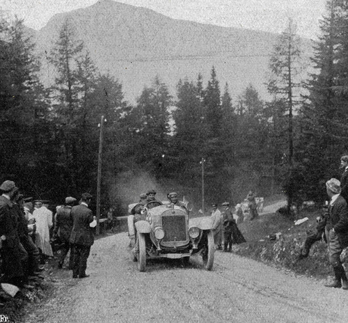 110 Jahre Alpenfahrt: Laurin &amp; Klement dominierte Anfang des 20. Jahrhunderts die anspruchsvollste Rallye der damaligen Zeit: Otto Hieronimus.