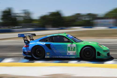 12-Stunden-Rennen von Sebring: Porsche 911 GT3 RSR vom Team Falken Tire: