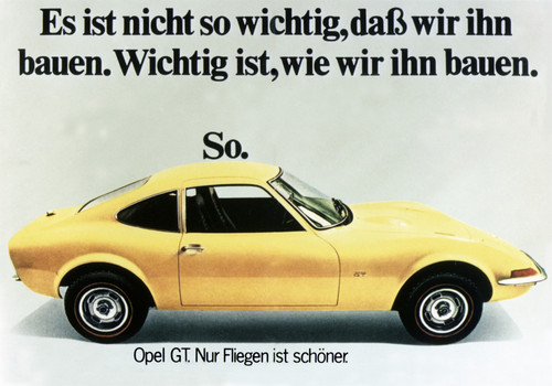 150 Jahre Opel: Opel GT, 1969