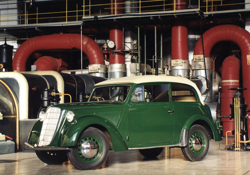 150 Jahre Opel: Opel Olympia Cabriolet- Limousine, 1935.

