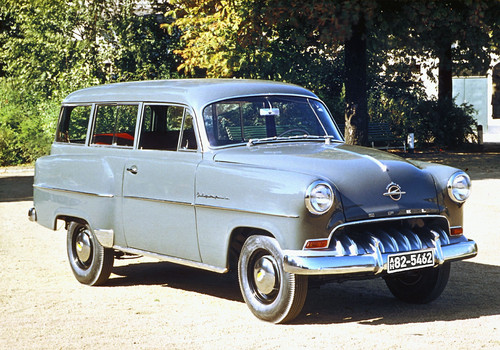 150 Jahre Opel: Opel Olympia Rekord, 1953 - 1954.