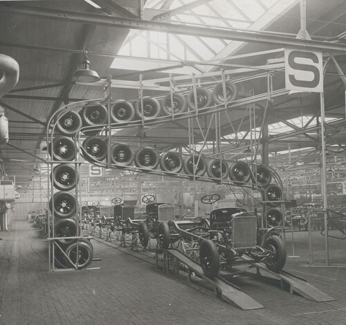 1929 führte Skoda die Fließbandproduktion ein.
