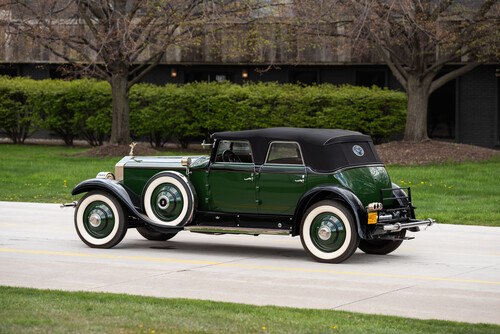 1930er Rolls-Royce Phantom 1 Transformable Phaeton by Hibbard &amp; Darrin, einst im Besitz von Marlene Dietrich.