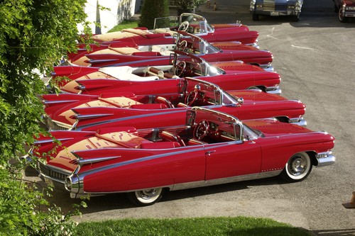 1959er Cadillacs.