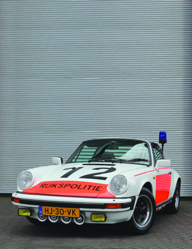 1982 Porsche 911 3.0 SC Rijkspolitie aus den Niederlanden.