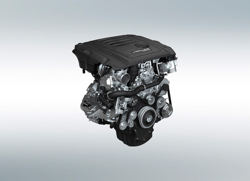 2,0-Liter-Diesel der Ingenium-Motorengeneration von Jaguar.