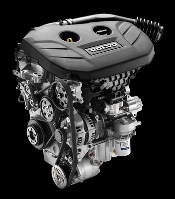 2,0-Liter-GTDI-Turbo-Benzinmotor von Volvo. 