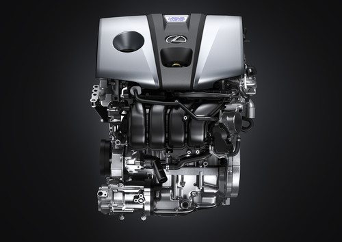 2,5-Liter-Vierzylinder des Lexus ES 300h.