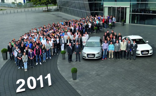 227 Jugendliche haben ihre Ausbildung bei Audi in Neckarsulm begonnen.
