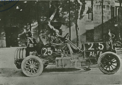 24 HP alla Targa Floriodel 1912.
