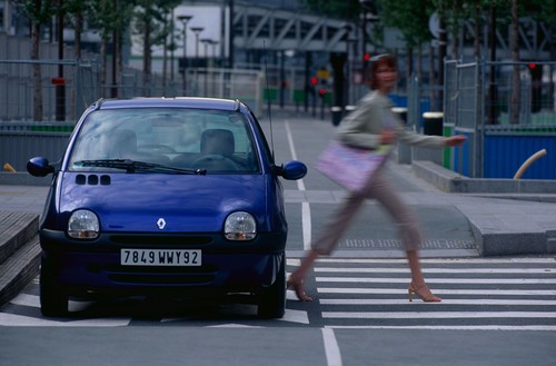 25 Jahre Renault Twingo: Damals schon autonom, jedenfalls ohne Fahrer.