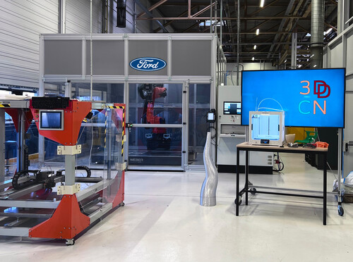 3-D-Drucker im Kölner Ford-Werk.
