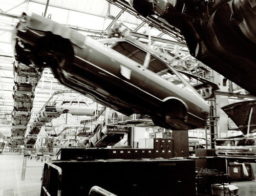 30 Millionen Volkswagen Passat: Produktion in Emden 1978.