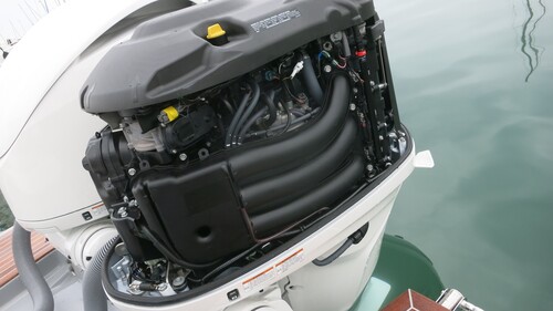 4,2-Liter-V6-Außenborder von Yamaha.