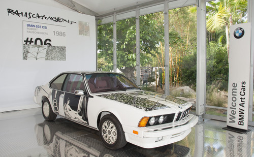 40 Jahre Art Cars BMW: Robert Rauschenberg, 1986.