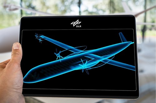 45 Wissenschaftler aus 20 DLR-Instituten arbeiten im Projekt EXACT (Exploration of Electric Aircraft Concepts and Technologies) an der Entwicklung von Technologiebausteinen für ein „ökoeffizientes Verkehrsflugzeug“.