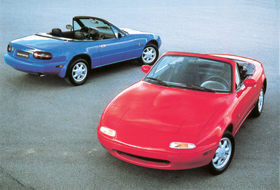 50 Jahre Mazda: Mazda MX-5 - 1989. 