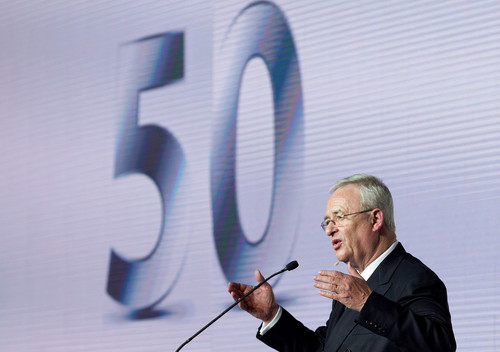 50 Jahre Volkswagen in Mexiko: Konzernchef Prof. Dr. Martin Winterkorn.